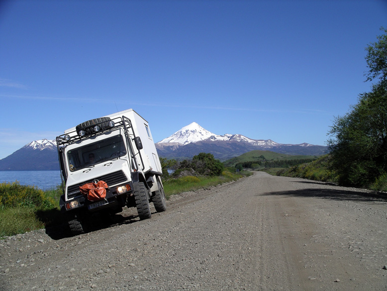 ripio en el PN Lanin